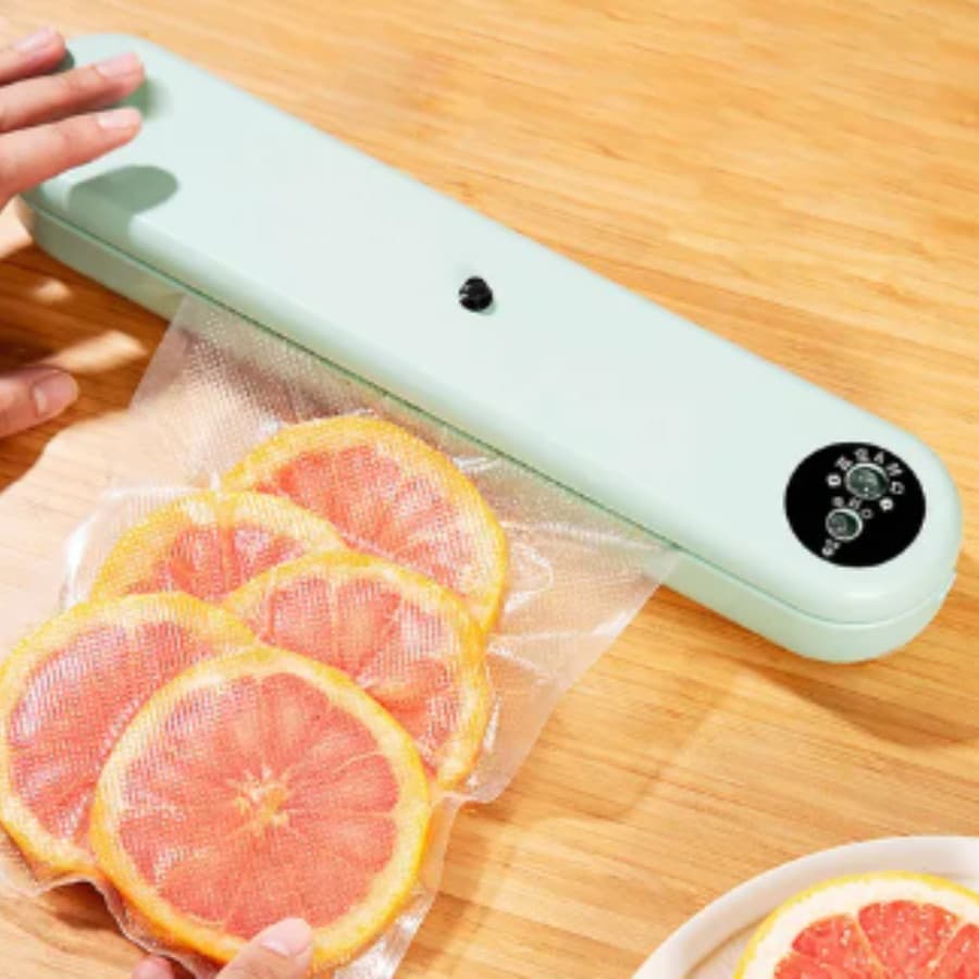 Seladora à Vácuo para Armazenar Alimentos Domésticos Embalad
