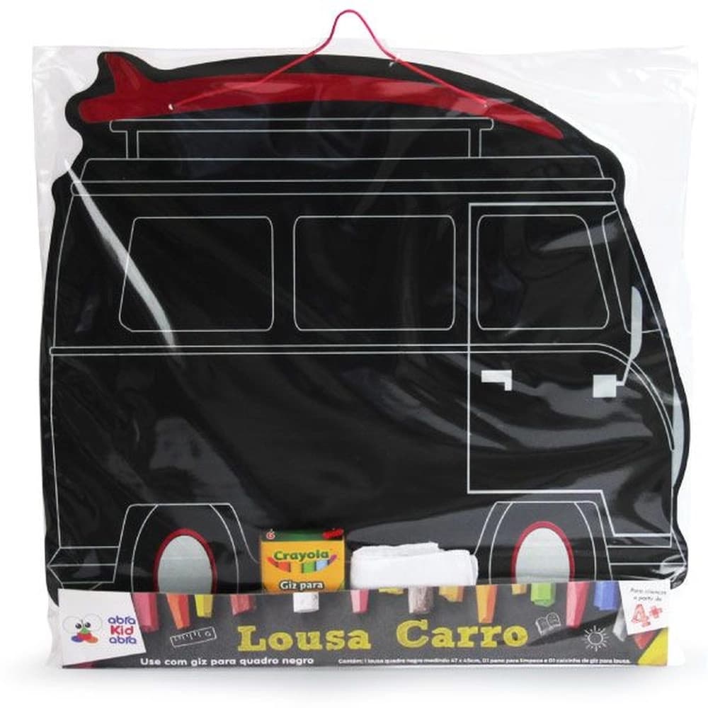 Quadro Negro Divertido para Carro - Lousa Infantil