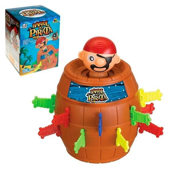 JOGO BARRIL DO PIRATA  18x13cm