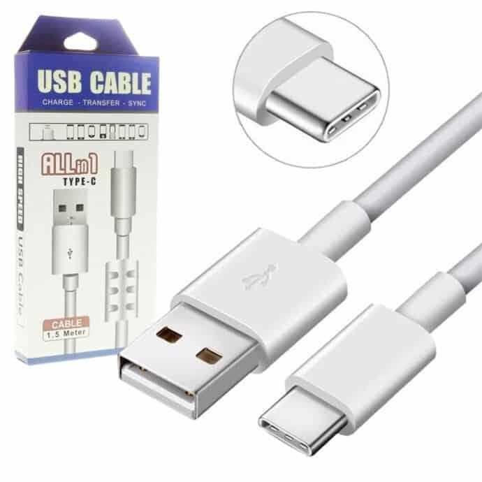 Cabo de Dados e Sincronização Conexão TIPO-C / USB 1,5 metros CBO-3463