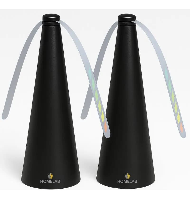 KIT 2 ESPANTA MOSCAS E MOSQUITOS TIPO VENTILADOR A PILHA