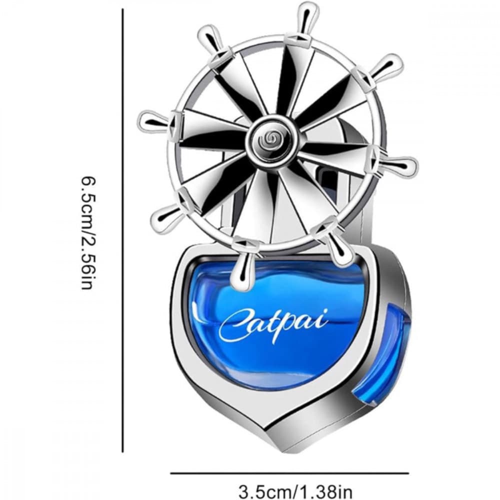 Aromatizante Difusor de Cheiro Para Carro Formato Âncora AL-2000 (***AROMA OCEANICA ESGOTADO)