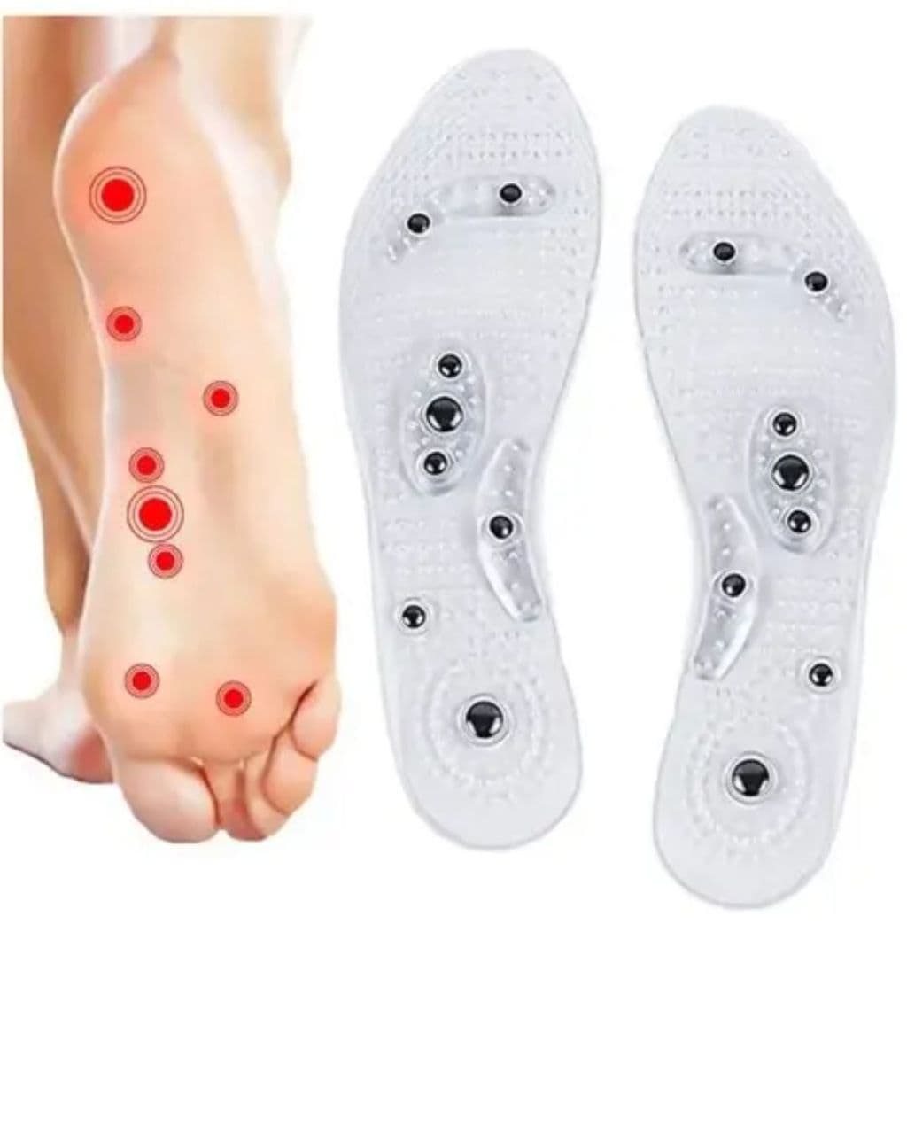 Palmilha Magnética para Estímulo Muscular e Bem-estar - 35 a 41