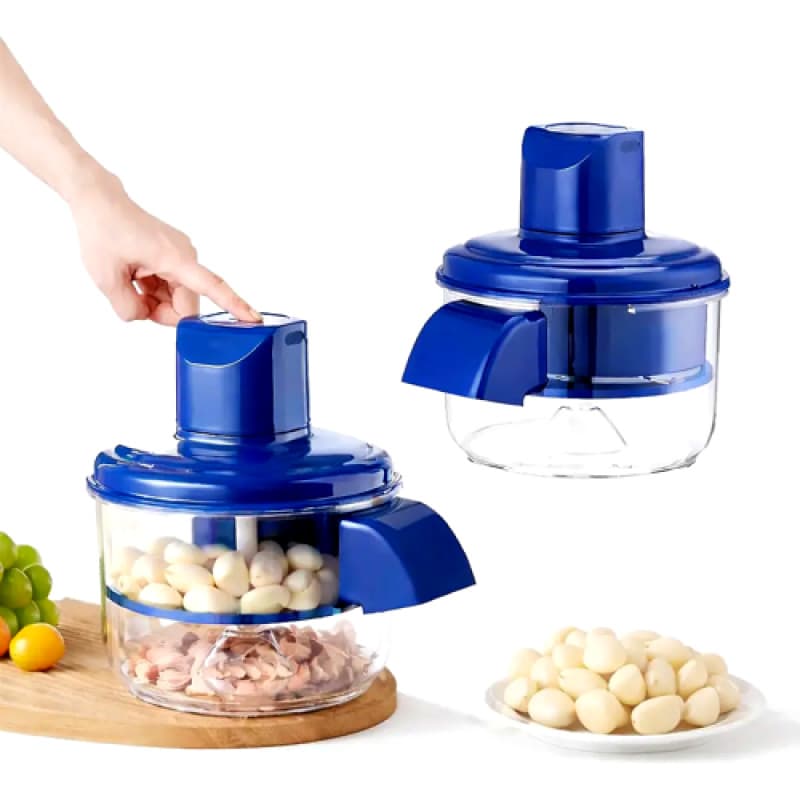 Descascador Elétrico Multifuncional para Cozinha (Azul)