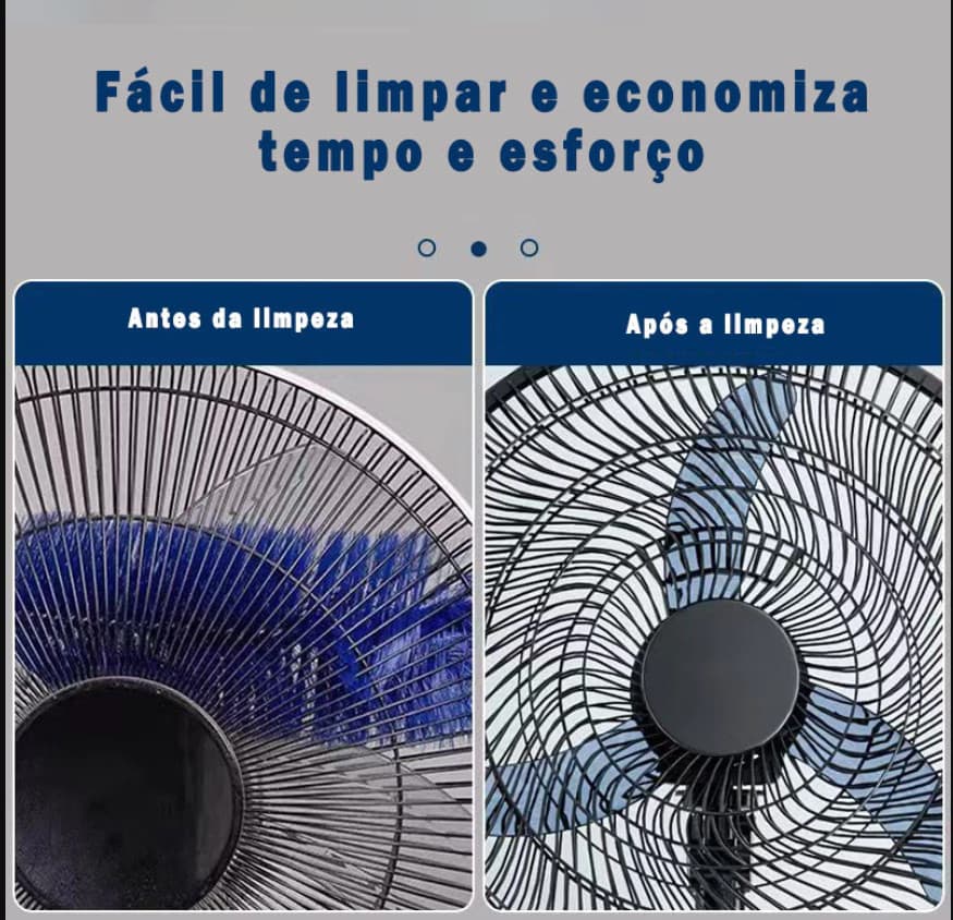 Escova De Ventilador Flexível Microfibra Removedor De Poeira