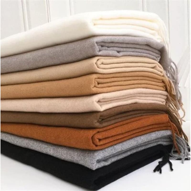 Novo Cachecol Grande Pashmina Feminino 70x180cm – Grande, Macio e Confortável