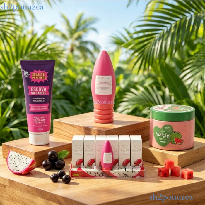 Kit Completo de Hidratação Corporal – Creme, Esfoliante e Progressiva de Chuveiro | Envio Rápido Pronta entrega ✨sh2pouu