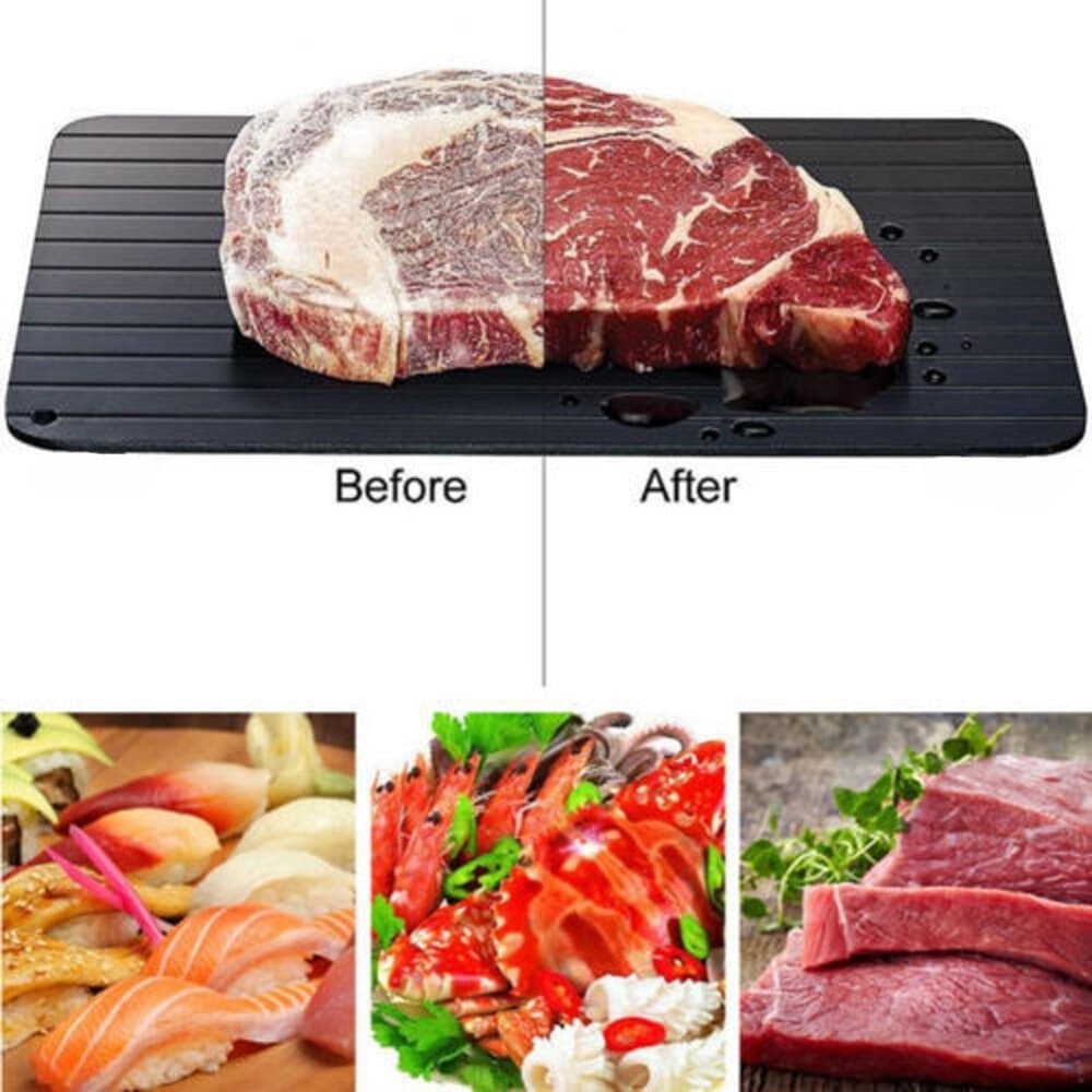Tábua de Carne para Descongelamento Rápido de Carnes