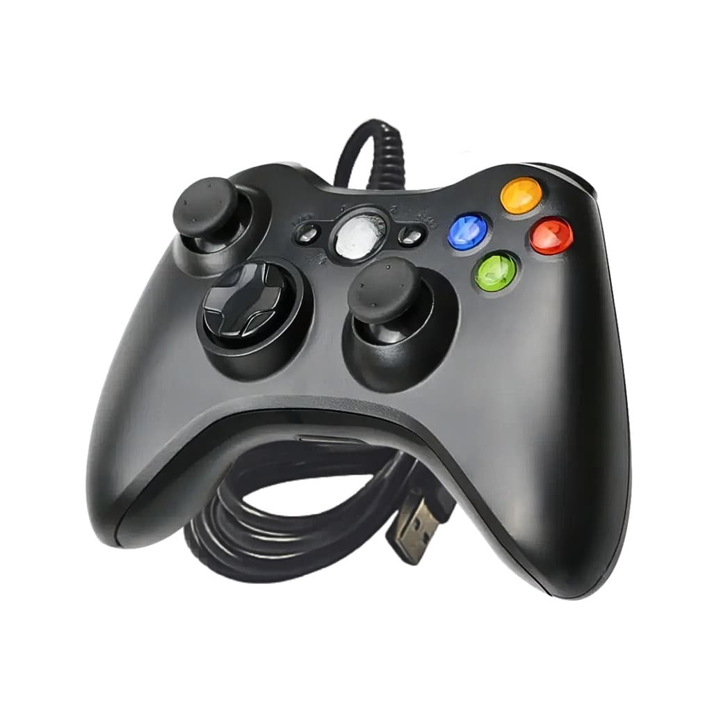 Controle Gamer Com Fio 2,10M Xbox 360 e Computador Kapbom KAP-360