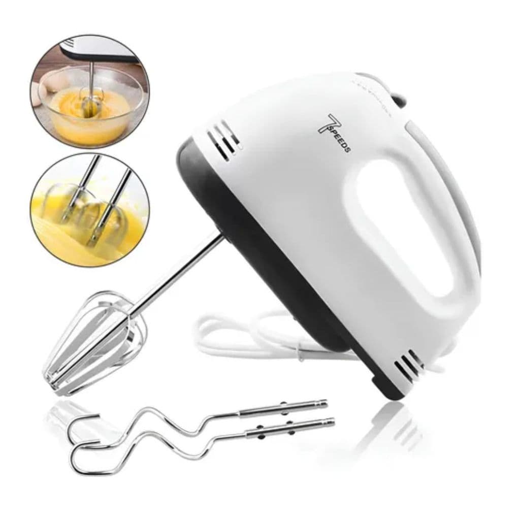 Mini Batedeira Mixer 7 Velocidades Batedeira Mãos Bate Bolos
