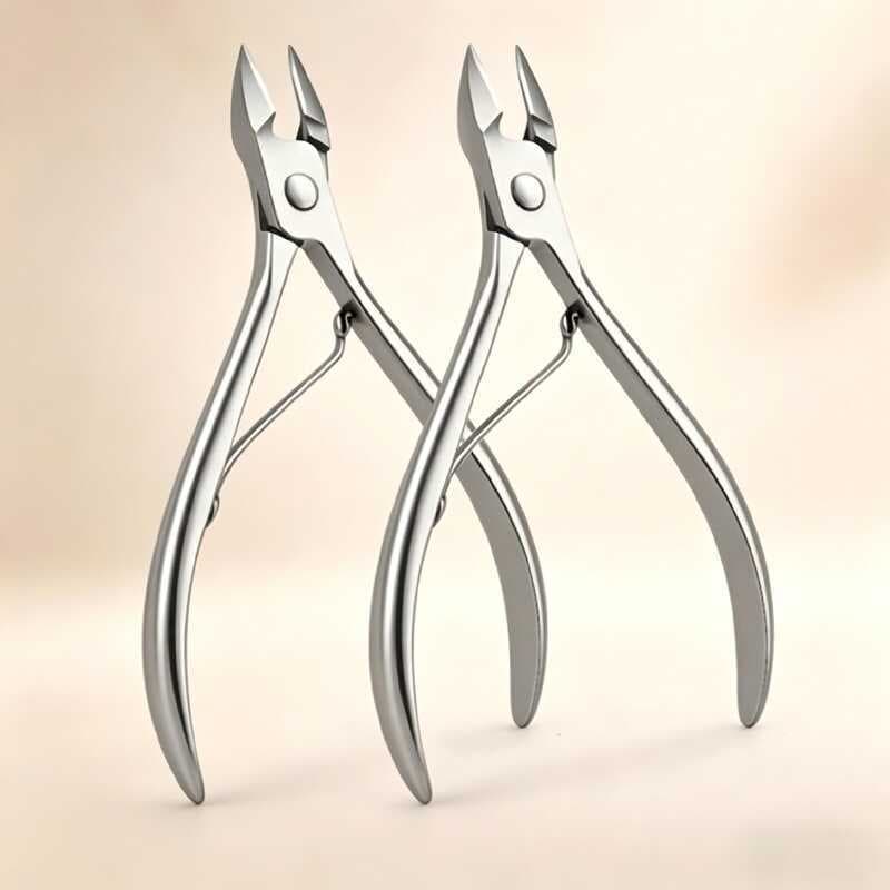 Alicates de Cutícula Profissionais Aço Inox Alta Precisão Duráveis para Manicure Pedicure---WJ