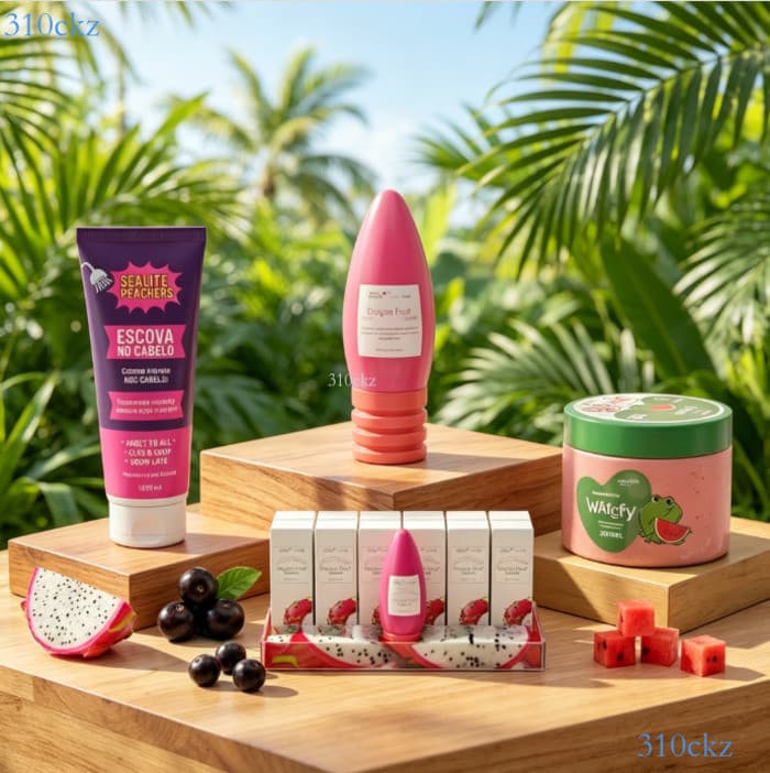 Kit Completo de Hidratação Corporal – Creme, Esfoliante e Progressiva de Chuveiro | Envio Rápido Pronta entrega ✨310ckz