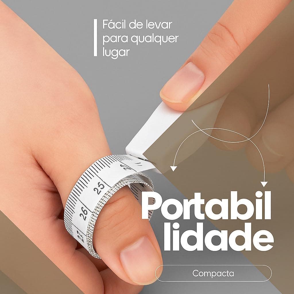 Fita Métrica Medida Corporal 150cm Flexível RE146 Snel Home