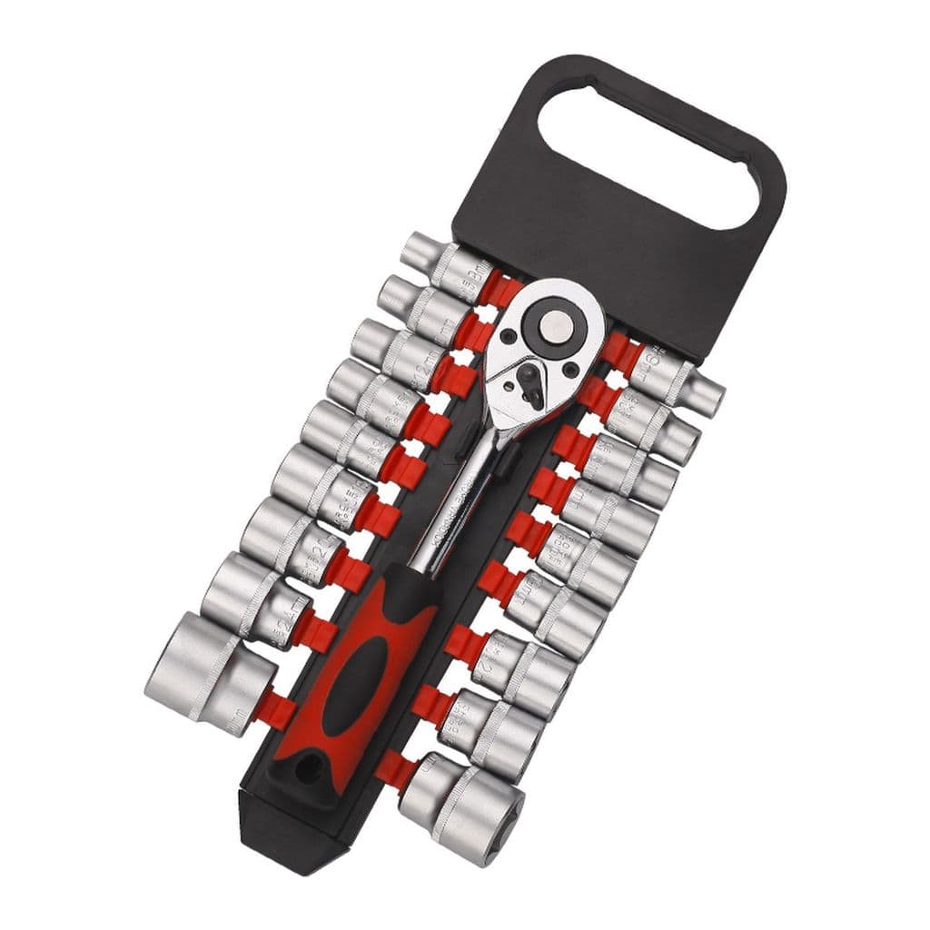 Jogo de soquete Sextavado 1/2" com 19 peças SN75 Snel Ferramentas