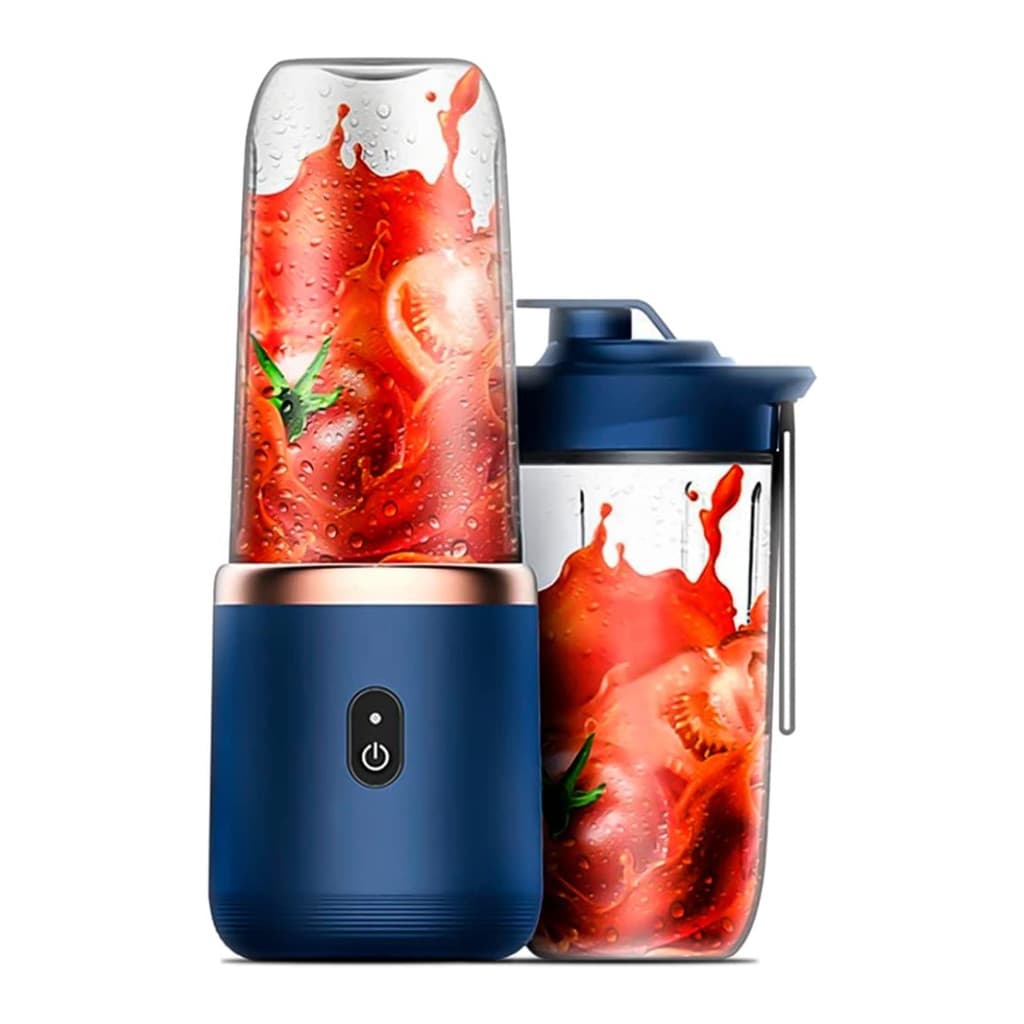 Liquidificador Portátil 400ml Recarregável USB Copo Extra Suco Pronto em Segundos Onde Você Estiver