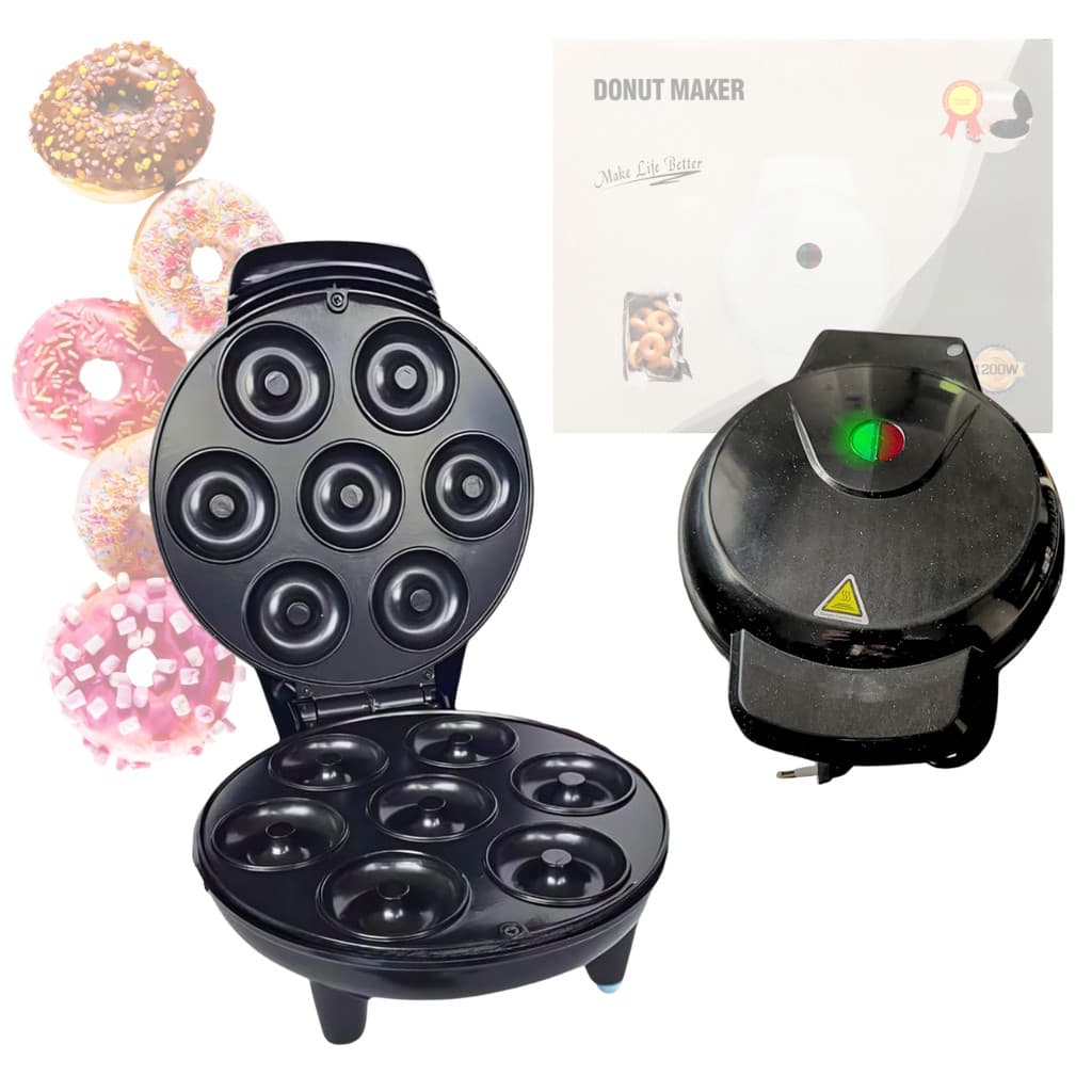 Máquina De Donuts Rosquinhas Elétrica 7 Furos 110v