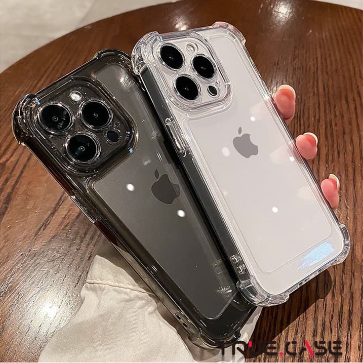 Capa De Telefone Para iPhone7PLUS 8PLUS iPhone11-16 Anti Impacto Transparente Macio celular