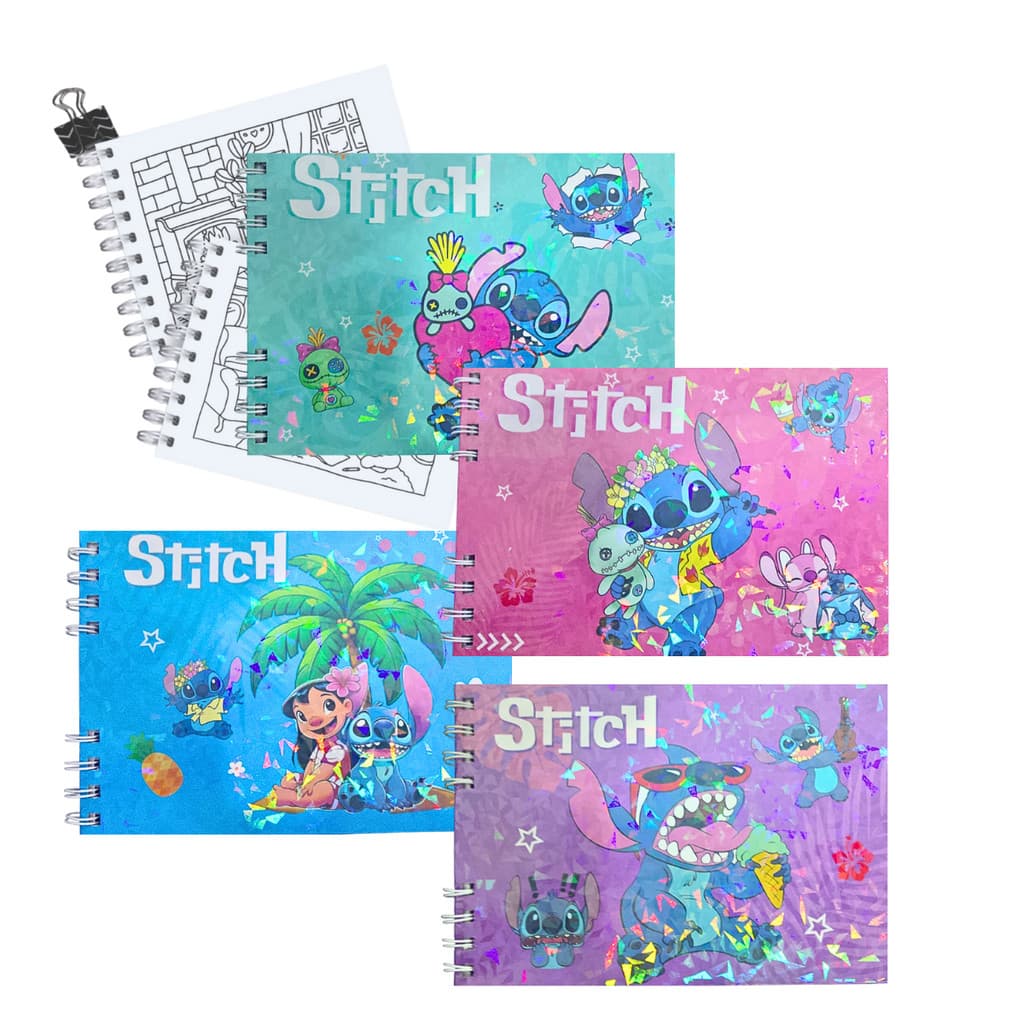Caderno de Desenho Personagens Capa Dura A5 com 48 Folhas 180g XLS HB-02