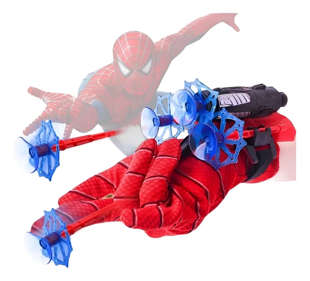 Brinquedo Luva Lanca Teia Homem Aranha