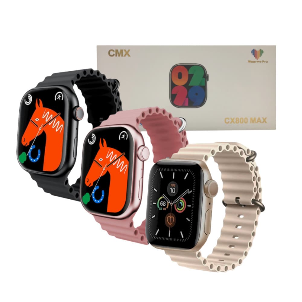Relógio Inteligente Smartwatch Tela Infinita Digital 45mm CX800 MAX / X13 Ultra