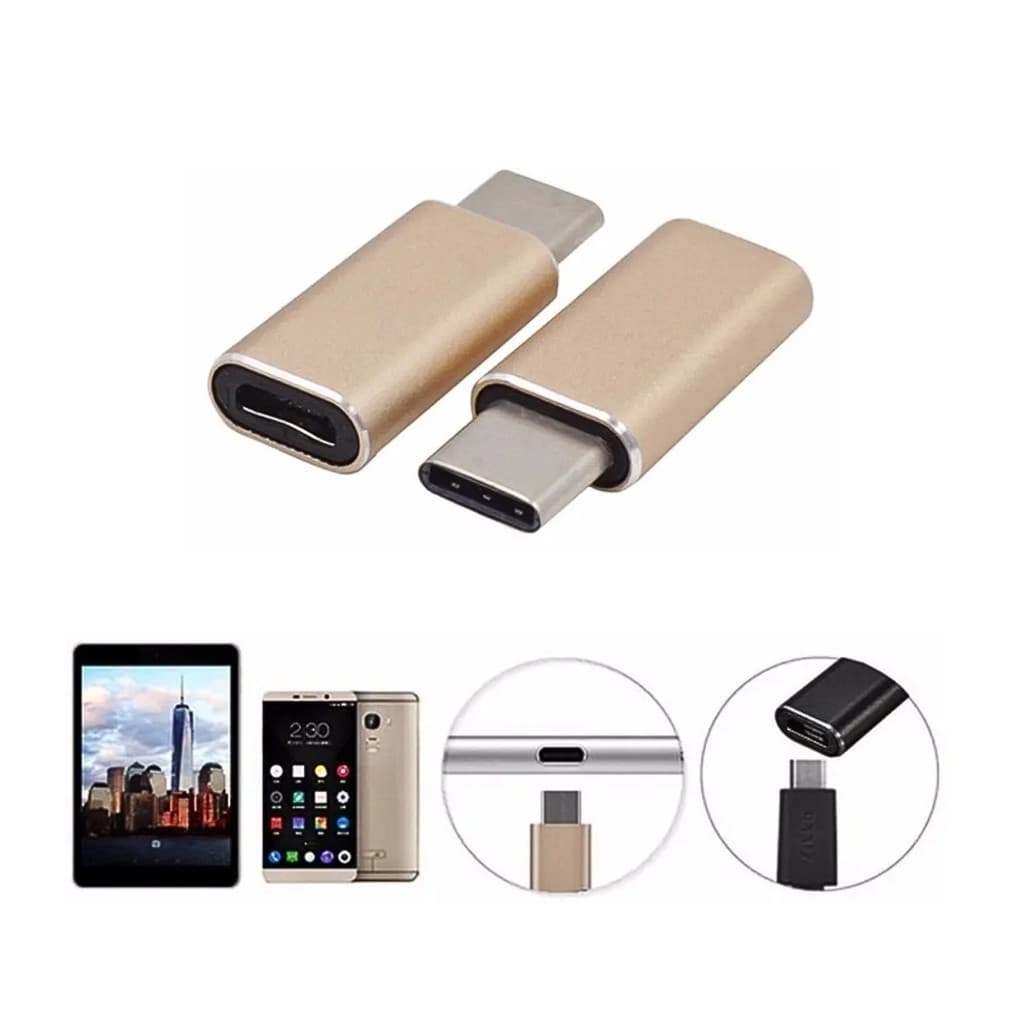 Adaptador V8 Micro USB OTG 2.0 Para TIPO-C Kapbom KA-23