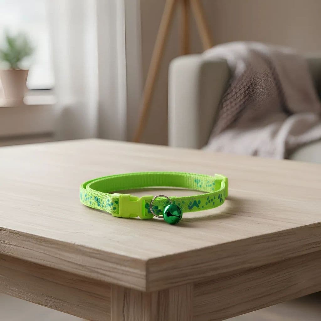 Coleira Ajustável para Gatos e Cães – Conforto e Estilo para Pets