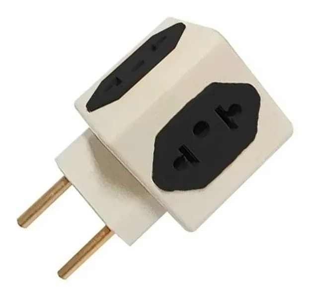 Adaptador Eletrico Tomada Benjamim Cubo Power