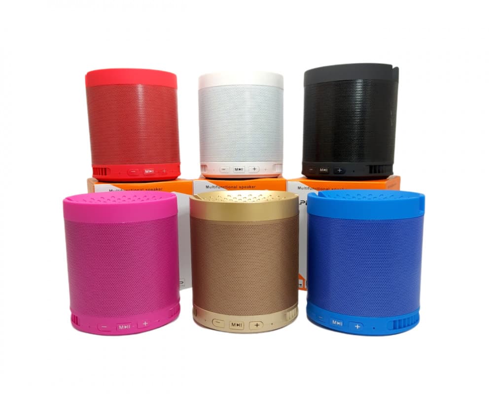Caixa de Som com Suporte para Celular Bluetooth KAPBOM HF-Q3 (***DISPONÍVEL SOMENTE NA COR PRETO)