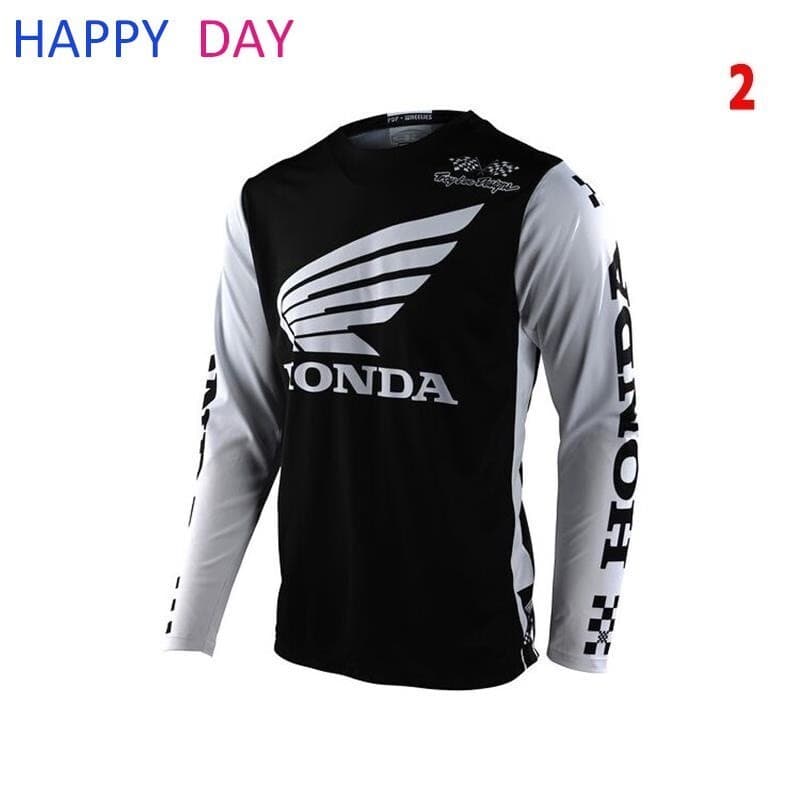 2026 Corrida Flexair Honda T Camisa Dos Homens Mangas Compridas Motocicleta Equitação De Estrada Vestuário Bicicleta Rac