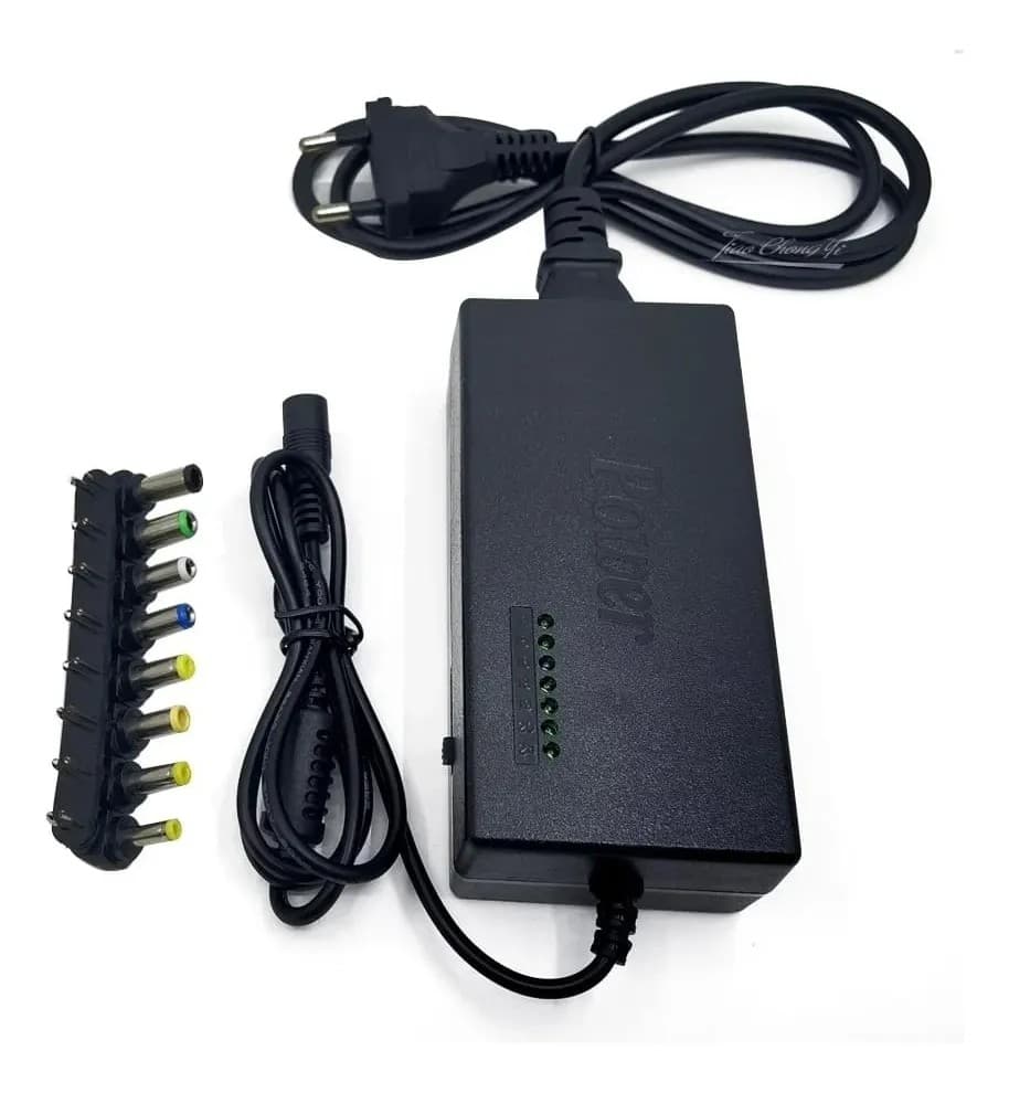 Carregador Fonte Universal Para Notebook Laptop 120W com Adaptador