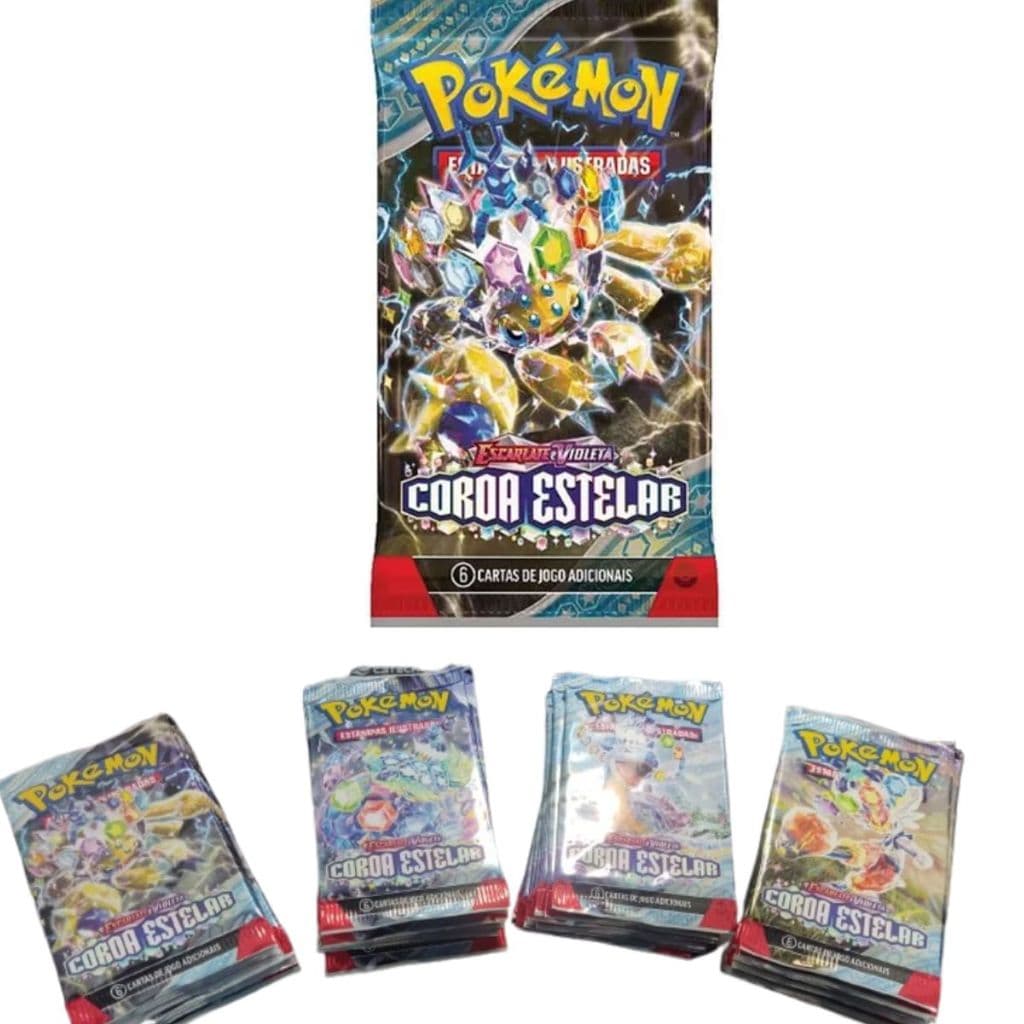 Kit 24 Cartas Pokémon Raras Nacionais Sem Repetidas