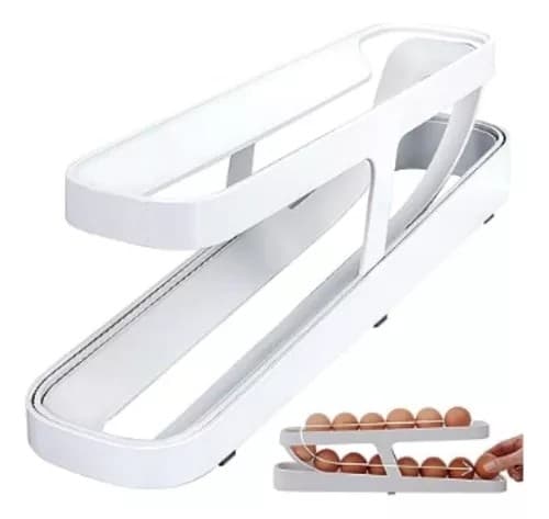 Dispenser Porta Ovos Organizador Suporte de Geladeira