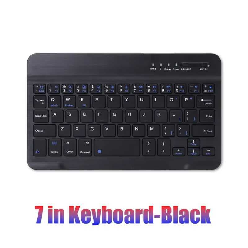 Teclado Sem Fio Ultra Fino Portátil Min Computador Bluetooth Universal Para Tablet PC Windows Android