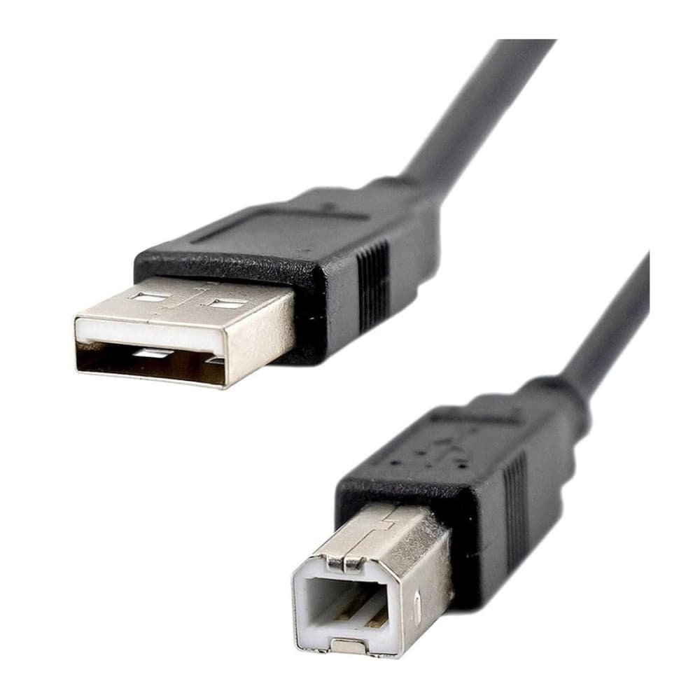 Cabo Para Impressora Universal USB de 1,5 Metros AM+BM Com Filtro contra Interferências Kapbom KAP-V06