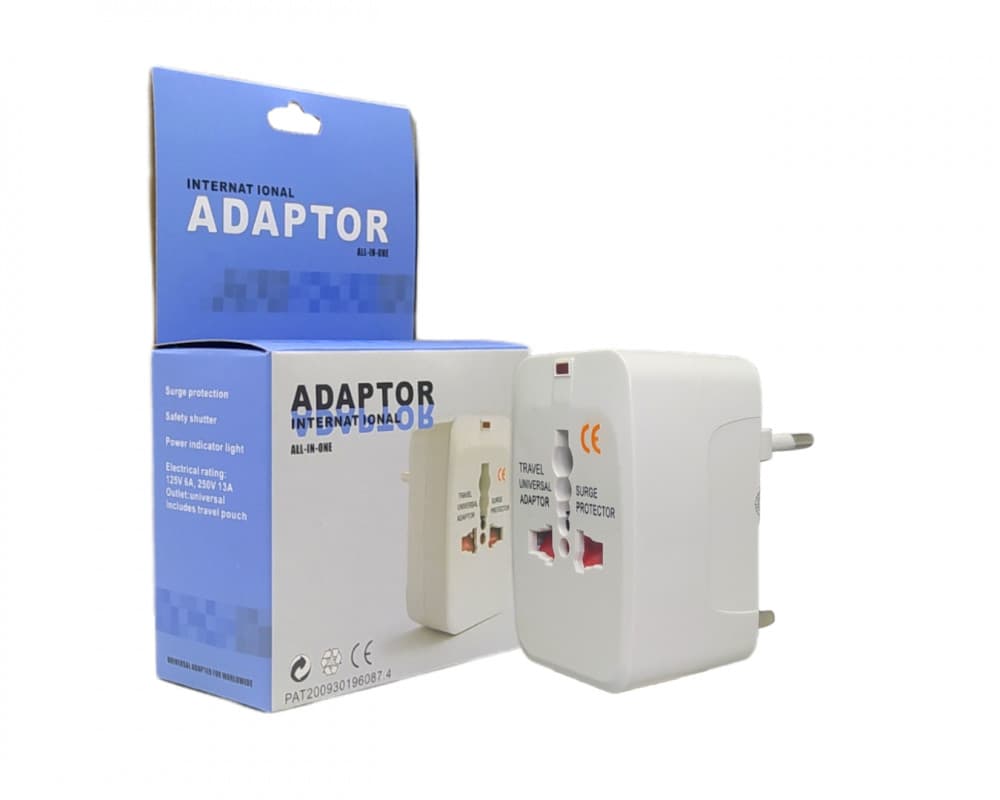 Adaptador de tomada universal internacional