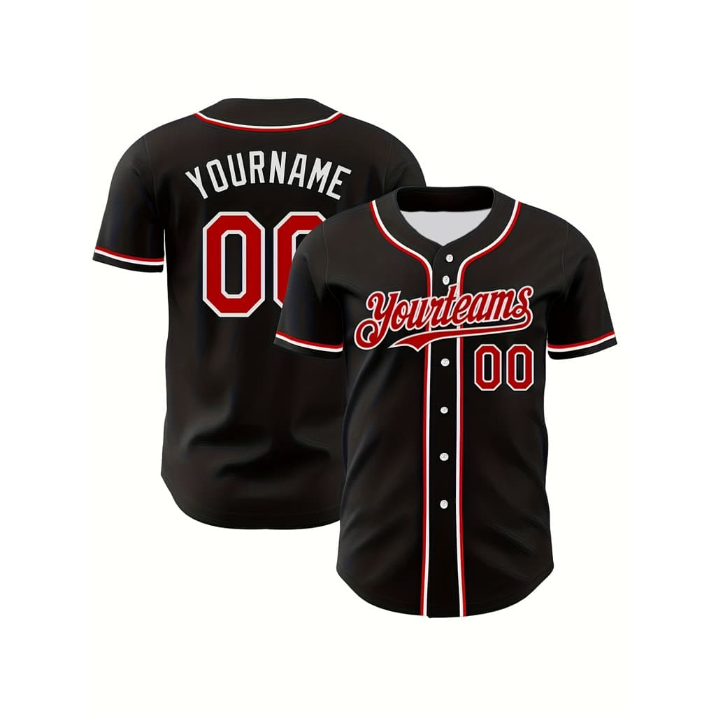 [Número de nome personalizado grátis] 2026 Novo estilo de uniforme de beisebol personalizado para impressão Nome da equi