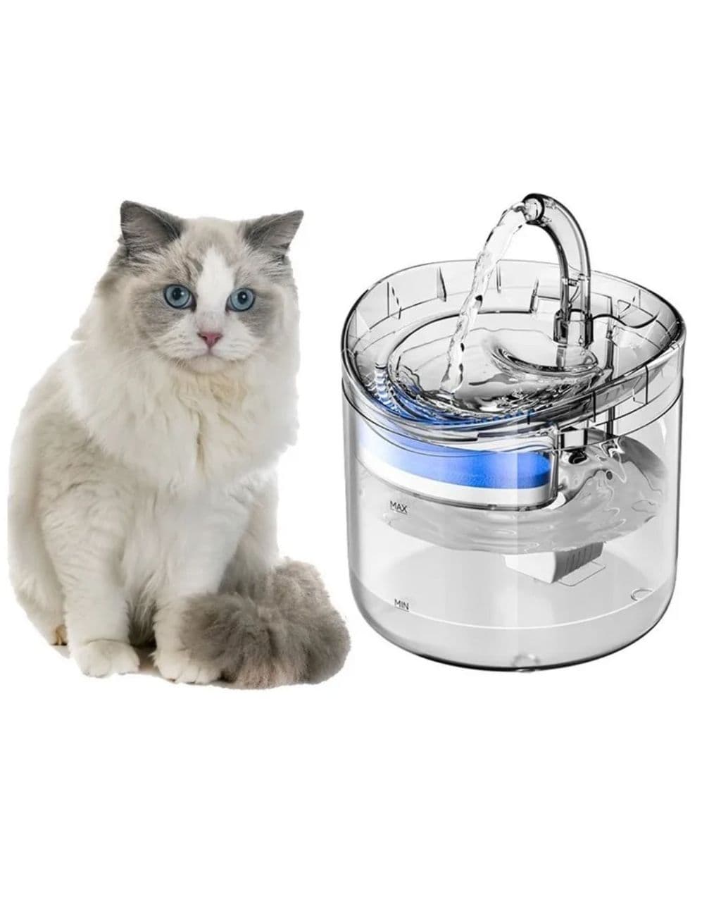 Fonte De Agua Bebedouro Para Gatos E Caes Pet Usb Automatico