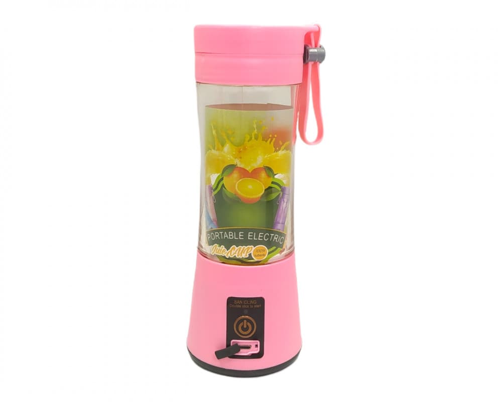 Mini Liquidificador Mixer Garrafa Portátil USB Recarregável  HM-03 COR VERDE - ESGOTA