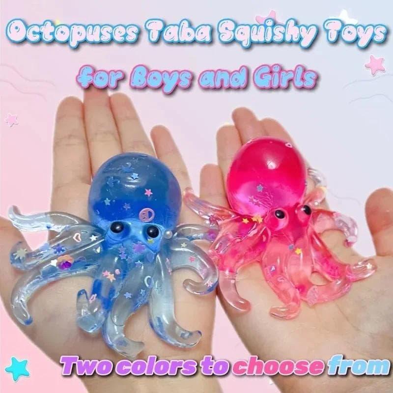 Squishy Polvo Brinquedo Fidget Macio Lento Subindo Squeeze Alívio Do Estresse Bola Glitter Sensorial De Descompressão Pa
