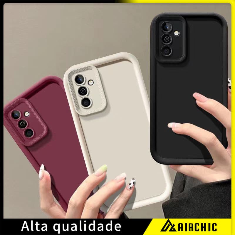 Para Samsung Galaxy A15 5G Caso A16 A14 5G A13 De Telefone Proteção Câmera anti Queda Capa Macia