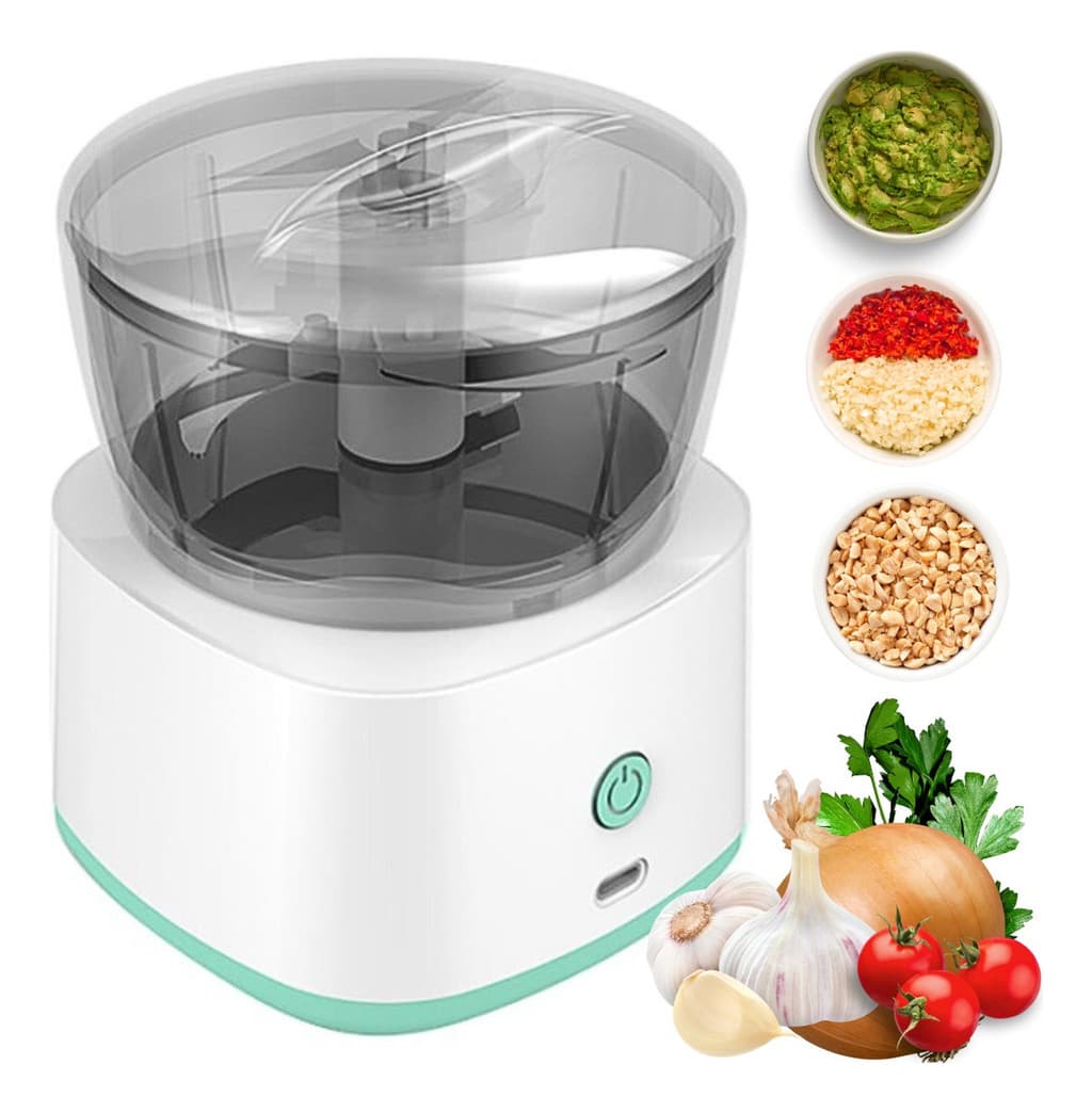 Mini Triturador Portátil - 250ml, Ideal para Picar Alimentos com Eficácia