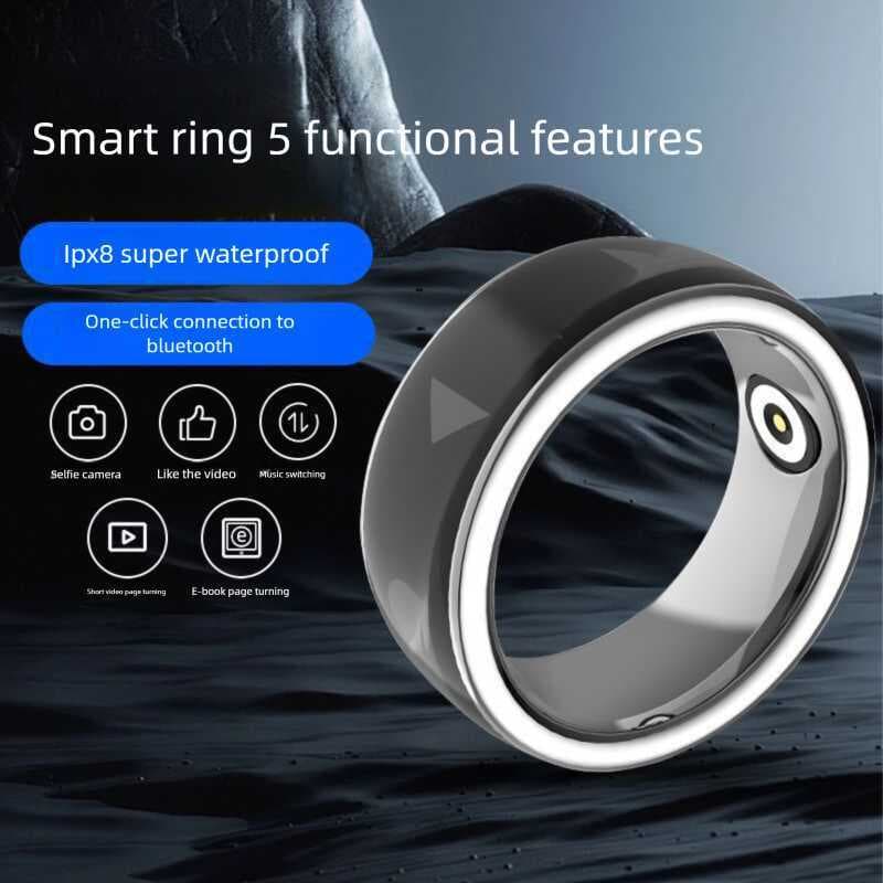 Controle Remoto Bluetooth Sem Fio Multi-Funcional Anel Mouse Para Selfie Gravação De Vídeo Curto Navegação Nova Página G