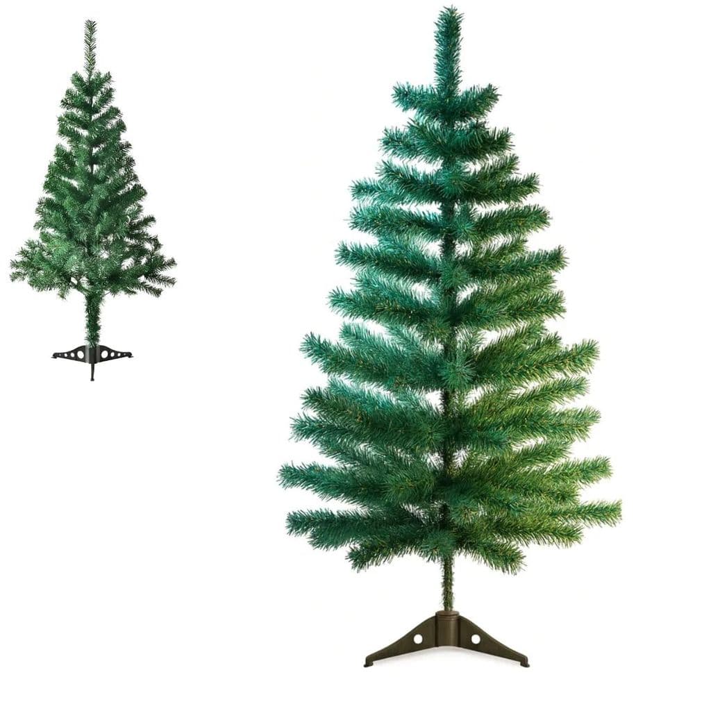 Árvore de Natal 90 Cm Galhos Verde Decoração Pinheiro Luxo