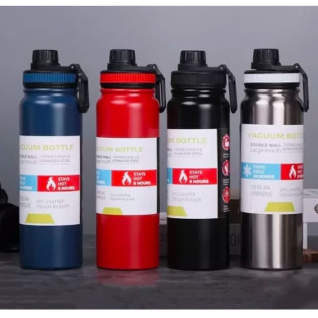Garrafa Termica 800ml, Espacial Quente Frio Com Isolamento