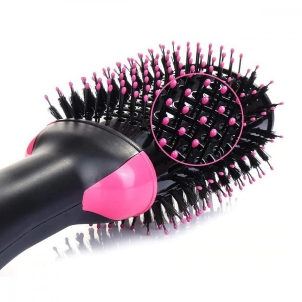 Escova Modeladora Secador De Cabelo 3 Em 1 Pente de Secagem Modeladora, Alisadora e Secadora 110V