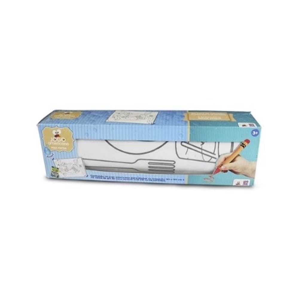 Jogo Americano Infantil para Pintar