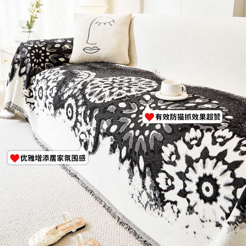 Luz de luxo High-End sofá capa pano toalha uma folha inteira quatro estações Universal Anti-gato Scratch Chenille sofá c