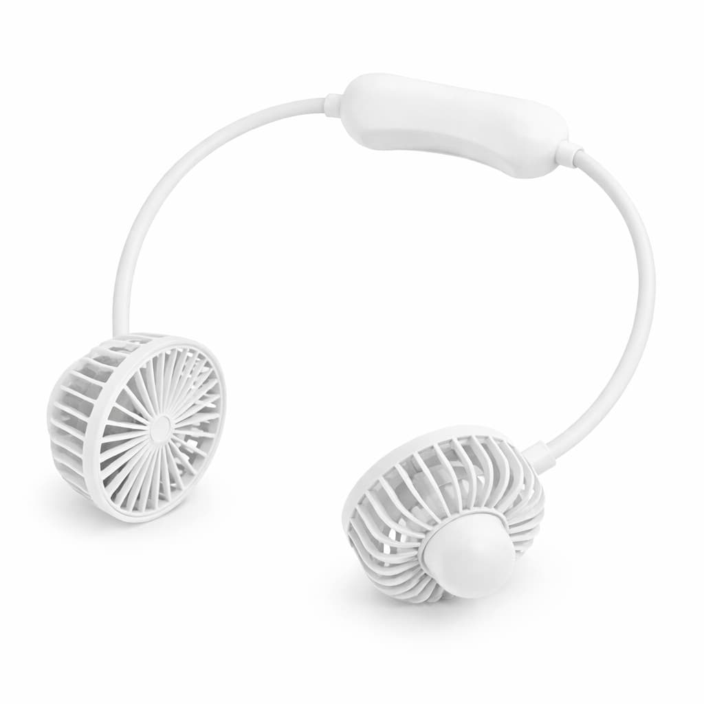 Ventilador de Pescoço Portátil Recarregável Flexível USB Bra