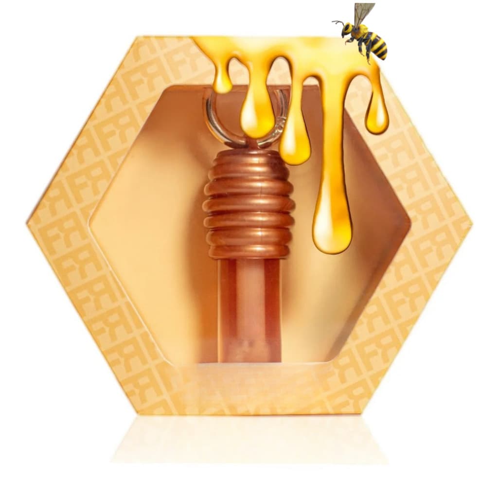 Gloss Labial Mel Honey com Pingente, Hidrata e Brilha