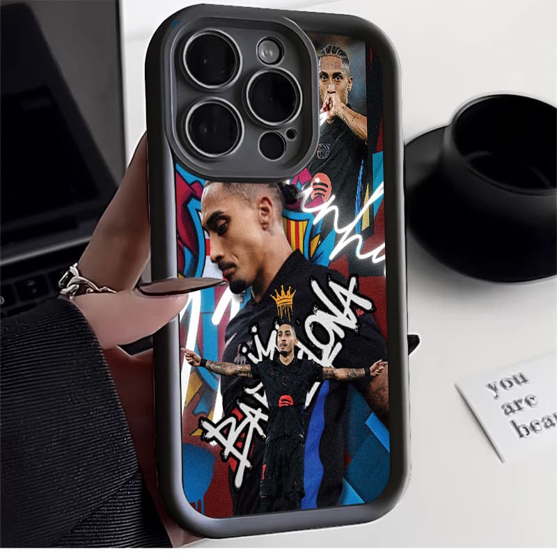 futebol TPU anti-impacto Capinha Capa Para IPHONE 13 11 15 14 12 16 17 PRO MAX AIR X XR XS MAX 14 15 16 PLUS